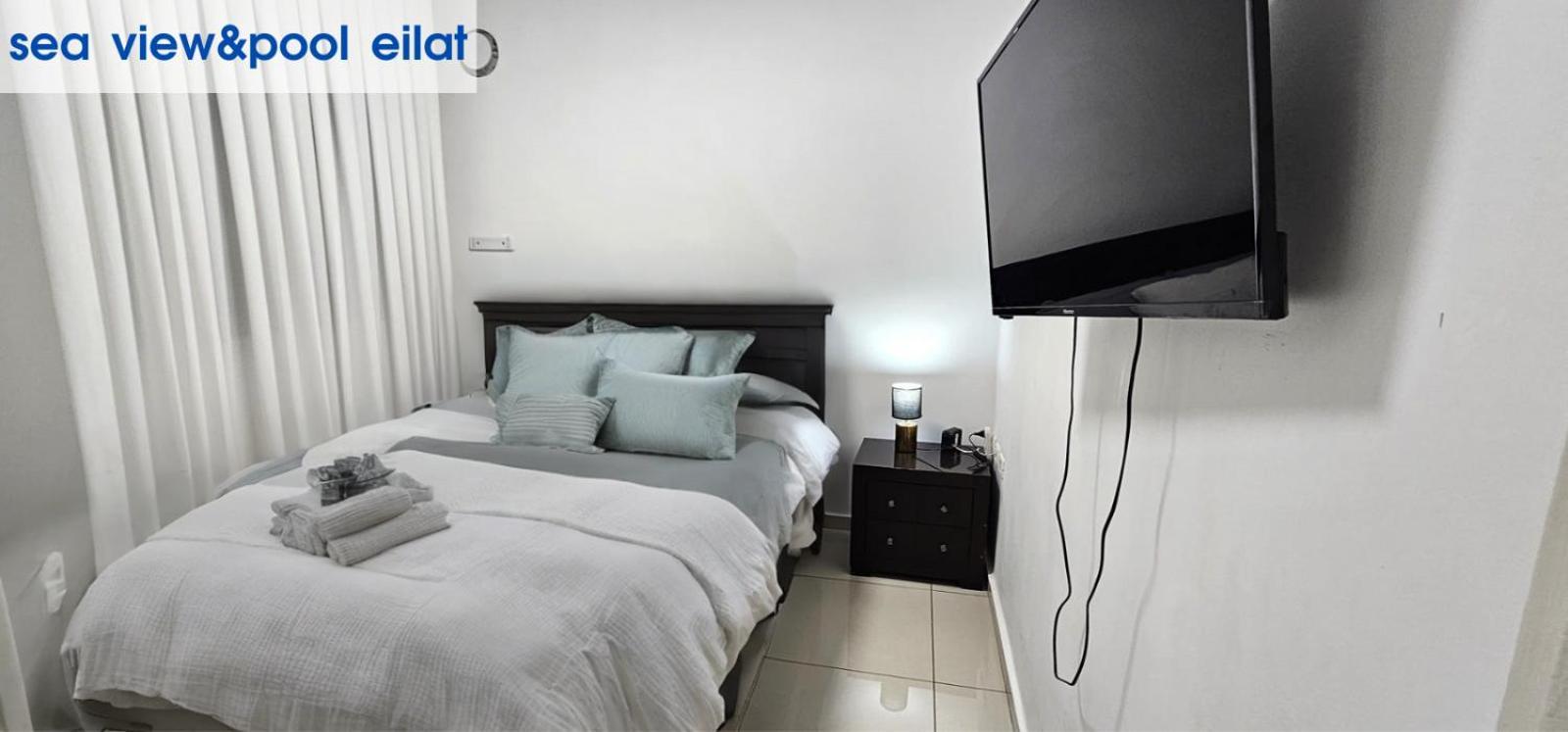 Sea View & Pool Eilat Apartment Ngoại thất bức ảnh