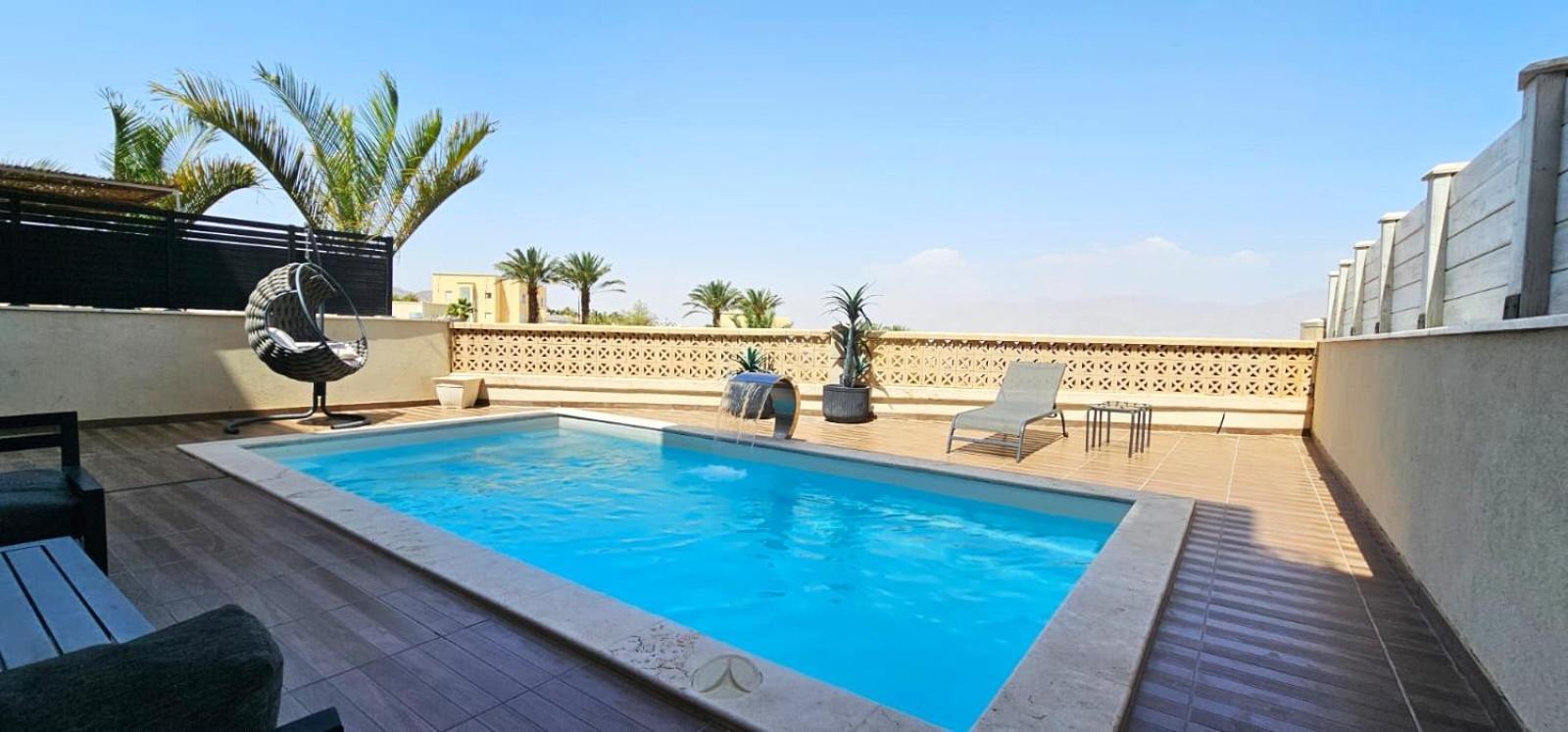 Sea View & Pool Eilat Apartment Ngoại thất bức ảnh